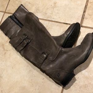 Born Boots- dark gray, tall, women’s size 7